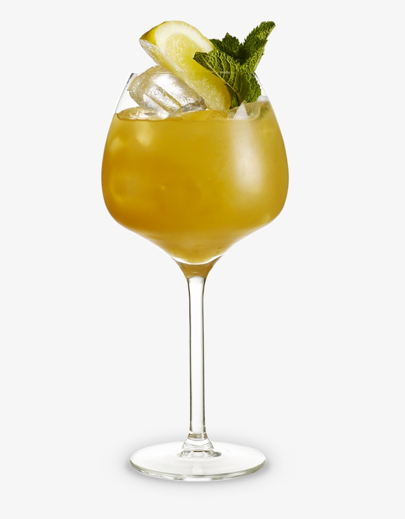Peach & Darjeeling Ice Tea - Rum Swizzle, transparent png download