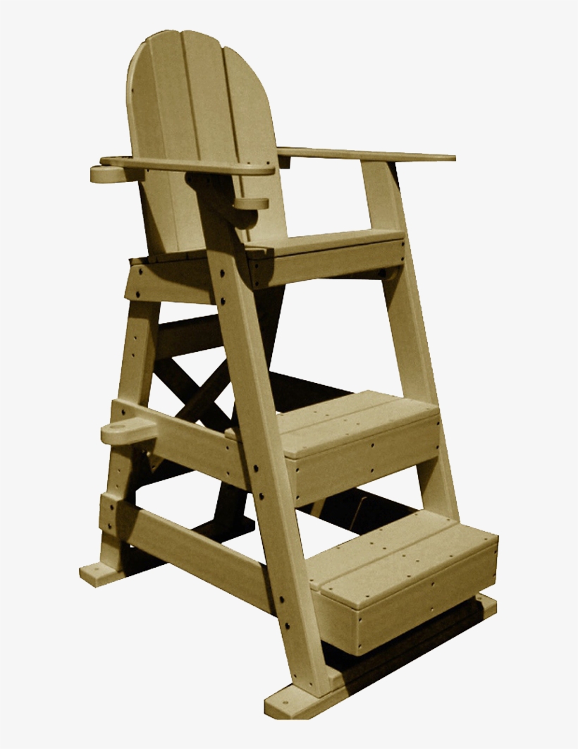 510 Lifeguard Chair Sand Isolated - Chair, transparent png download