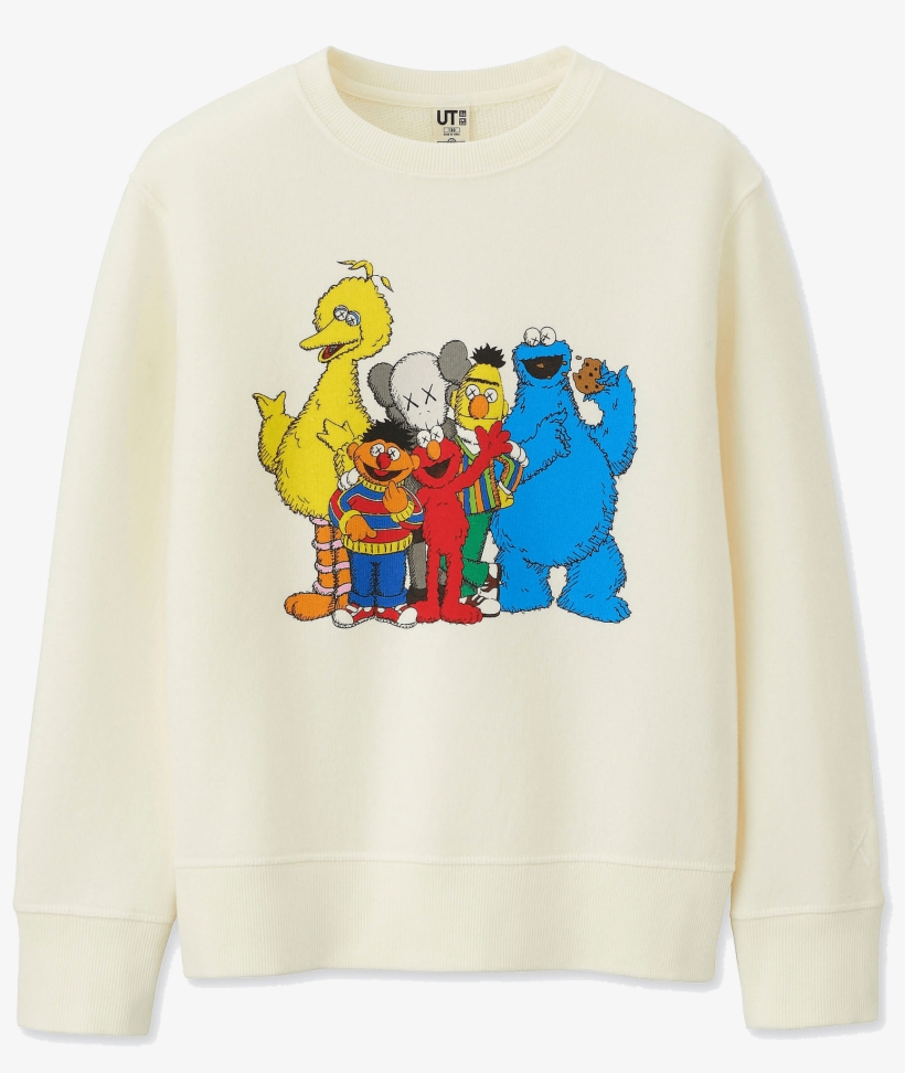 Kaws X Sesame Street Sweater - Uniqlo Kaws Sesame Street, transparent png download