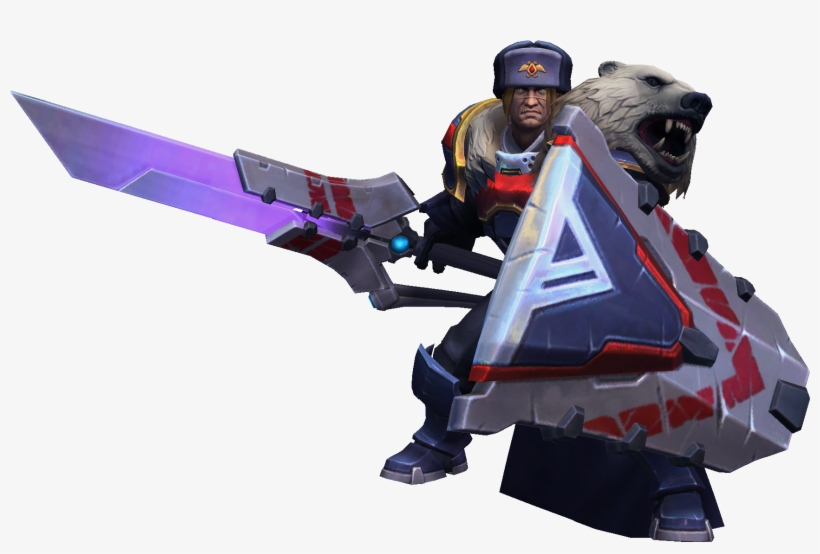 Commandant Varian Shield Skin 2 - Heroes Of The Storm Commandant Varian, transparent png download