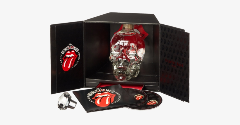 Crystal Head Vodka Rolling Stones Jubilæum - Rolling Stones, transparent png download