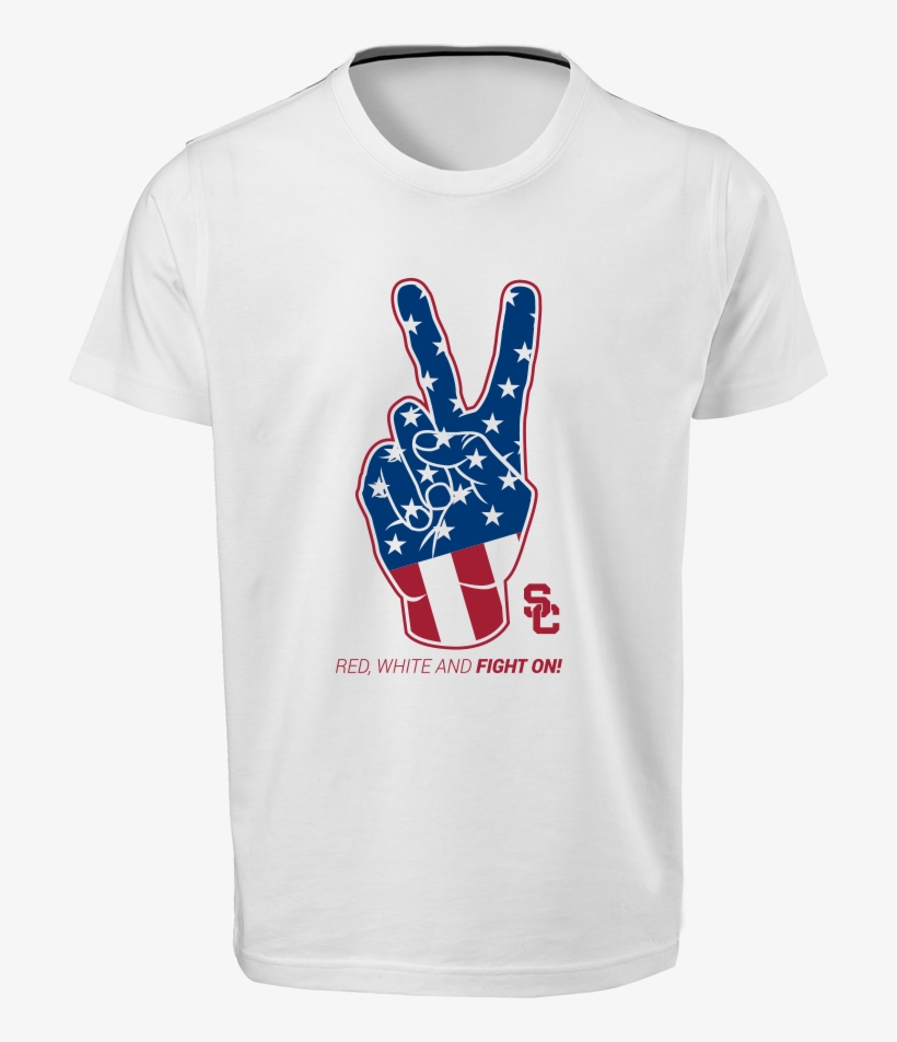 Soccershirt-flaghands - V Neck Shirt Design, transparent png download