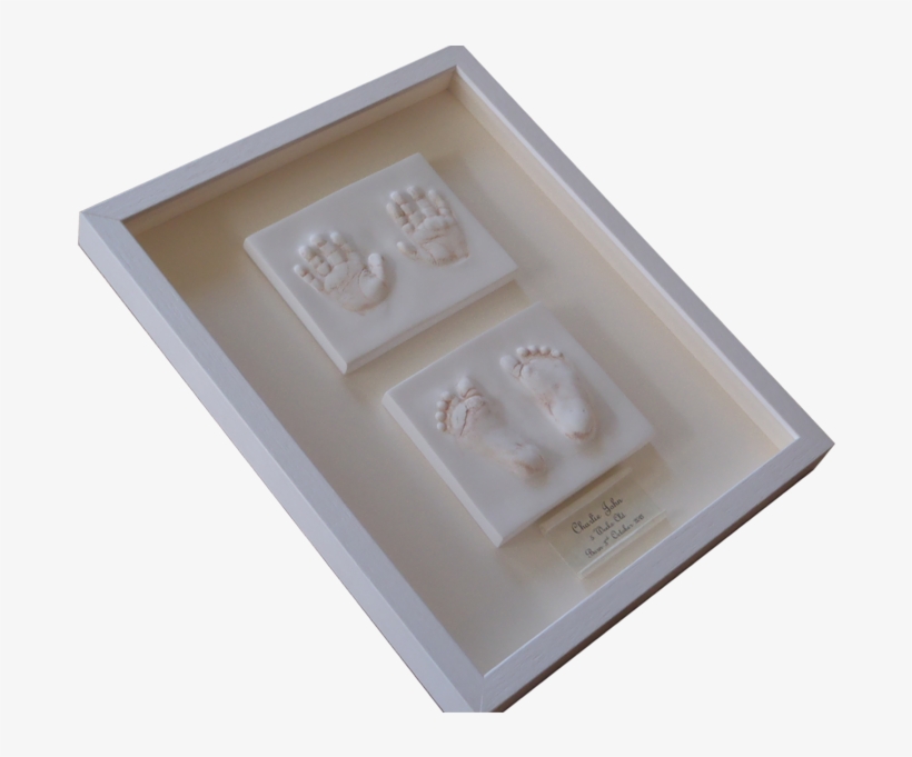 Older Baby Full Set Hand And Feet Impression - Wood, transparent png download