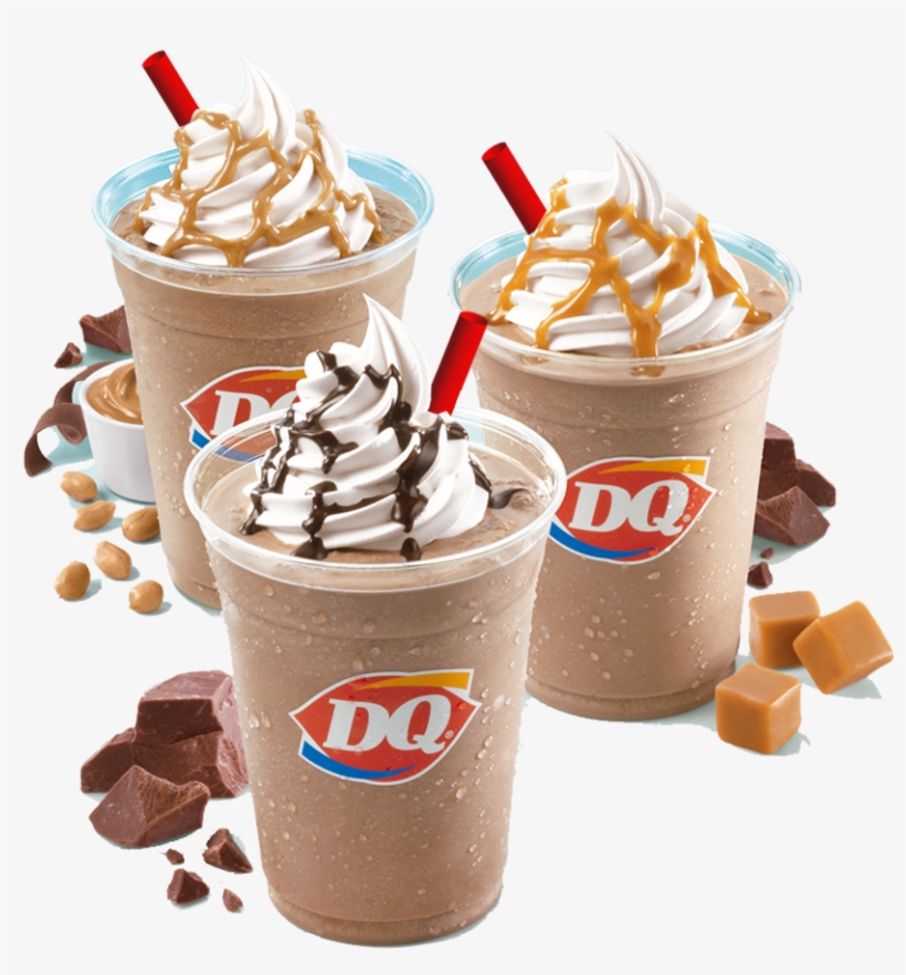 Frozen Hot Chocolates - Dairy Queen, transparent png download