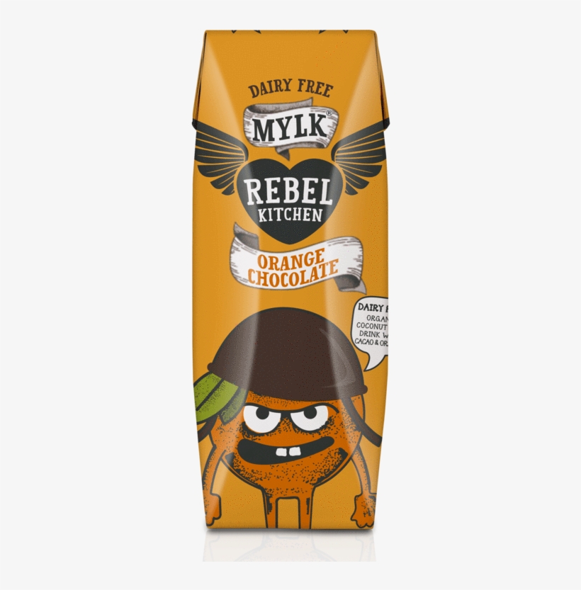 Coconut Mylk, Orange Chocolate Flavour - Milk, transparent png download
