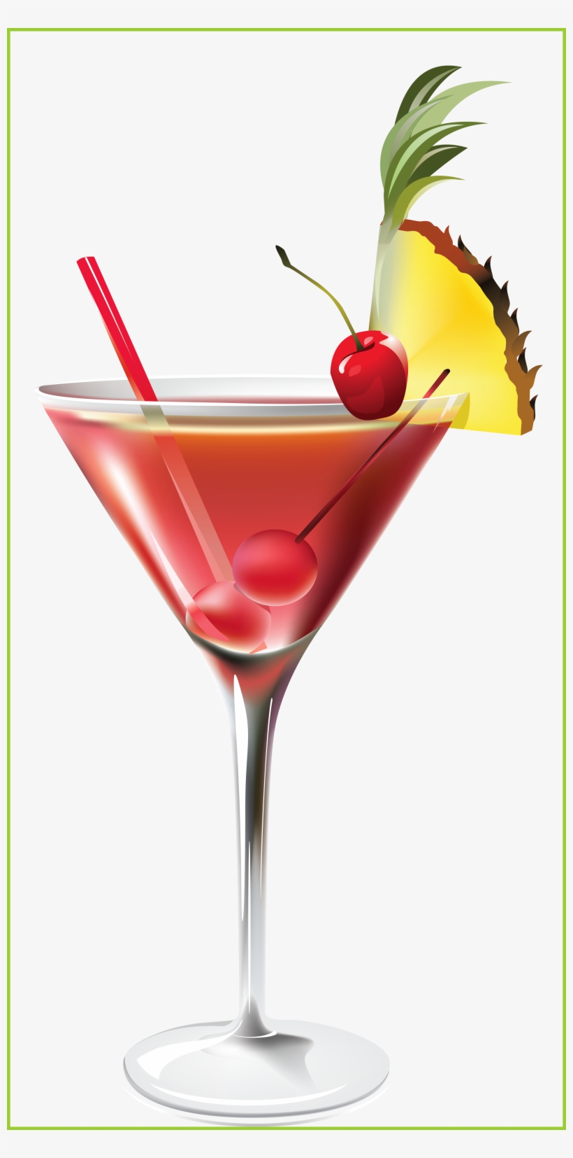 Thanksgiving Cocktail Clipart - Cocktail Prints Png, transparent png download