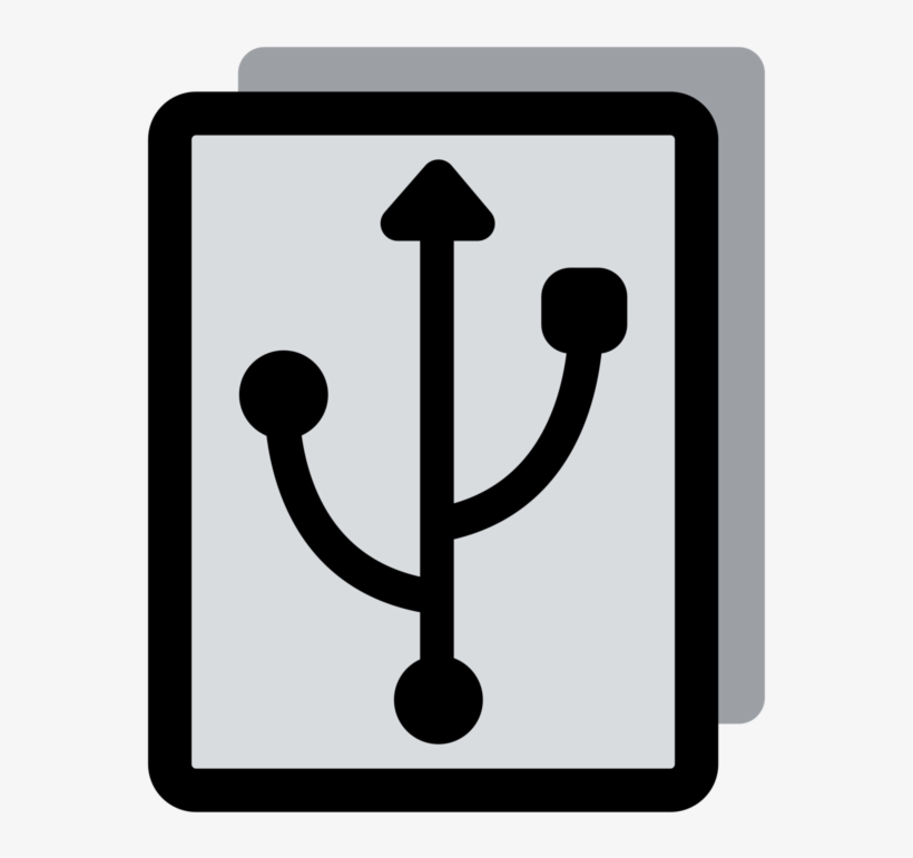 Ac Adapter Usb Flash Drives Hard Drives Live Usb - Usb Vector Icon, transparent png download