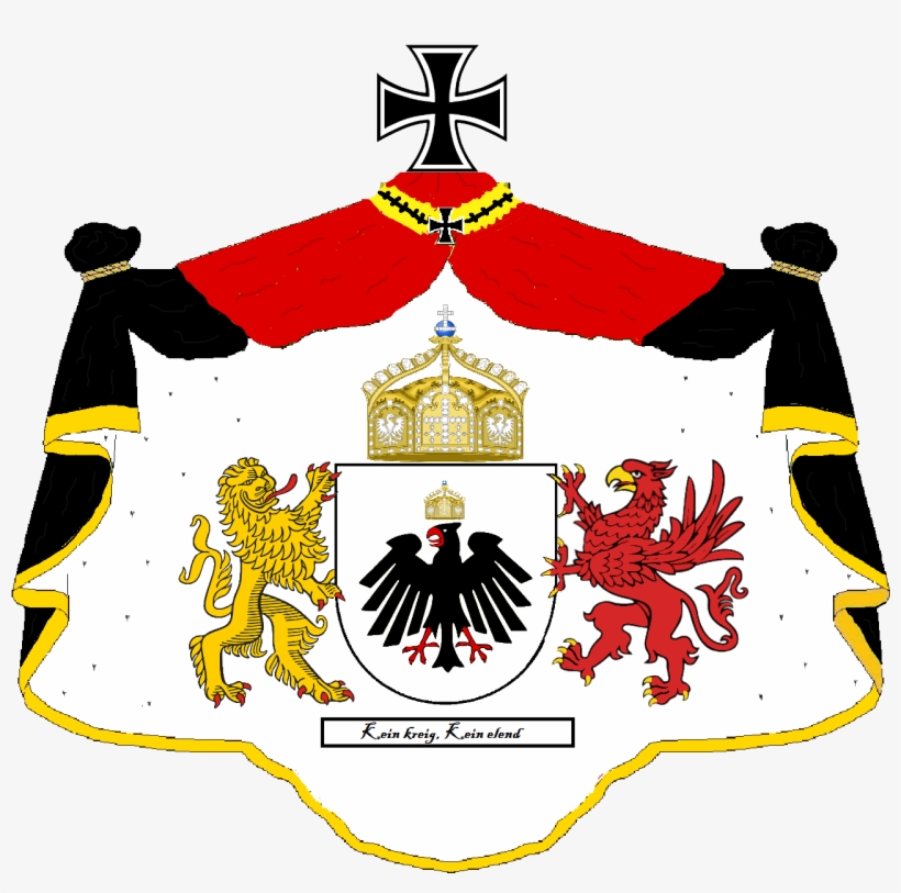 The Greater Coat Of Arms Of Torland Empire - Alternate History Coat Of Arms, transparent png download