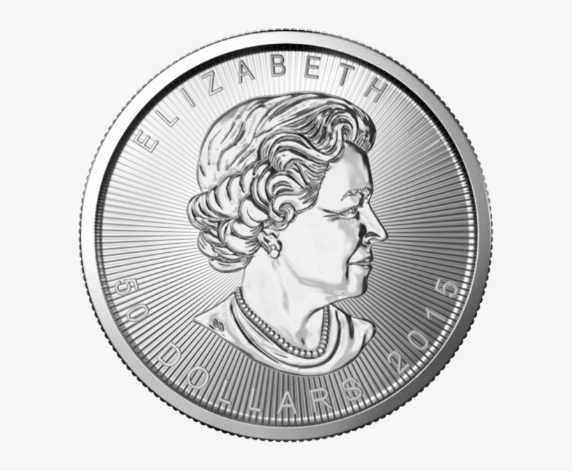 Platinum Canadian Maple Leaf, transparent png download