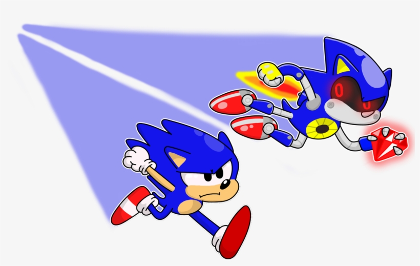 #metalsonic #sonicthehedgehog @sonic Hedgehog< - Cartoon, transparent png download