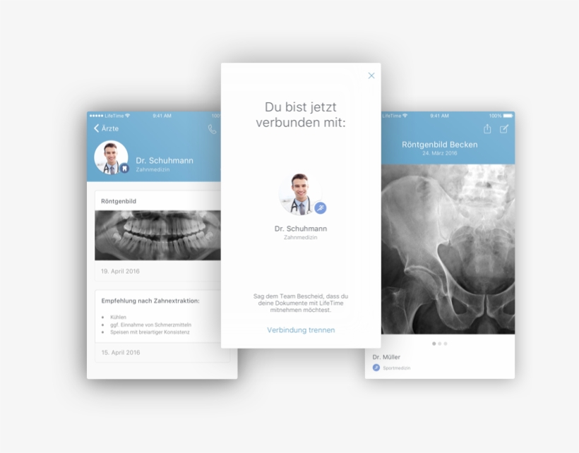 Exchange Data With Your Doctor - Graphic Design, transparent png download