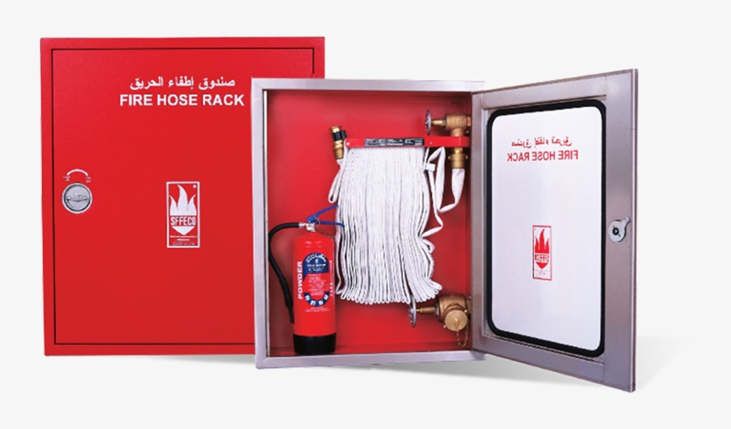 Hose Rack Cabinet - Fire Hose Rack Cabinet, transparent png download