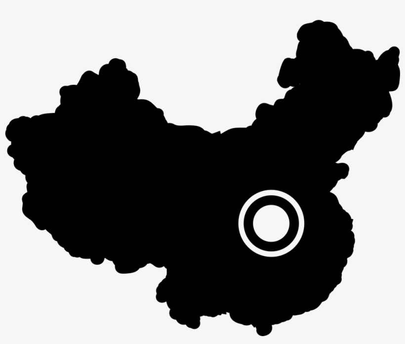 Png File Svg - Map Of China Orange, transparent png download