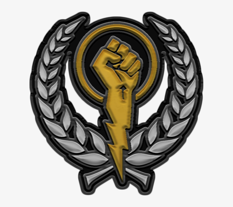Badge Of The Tempest Fists Chapter - Emblem, transparent png download