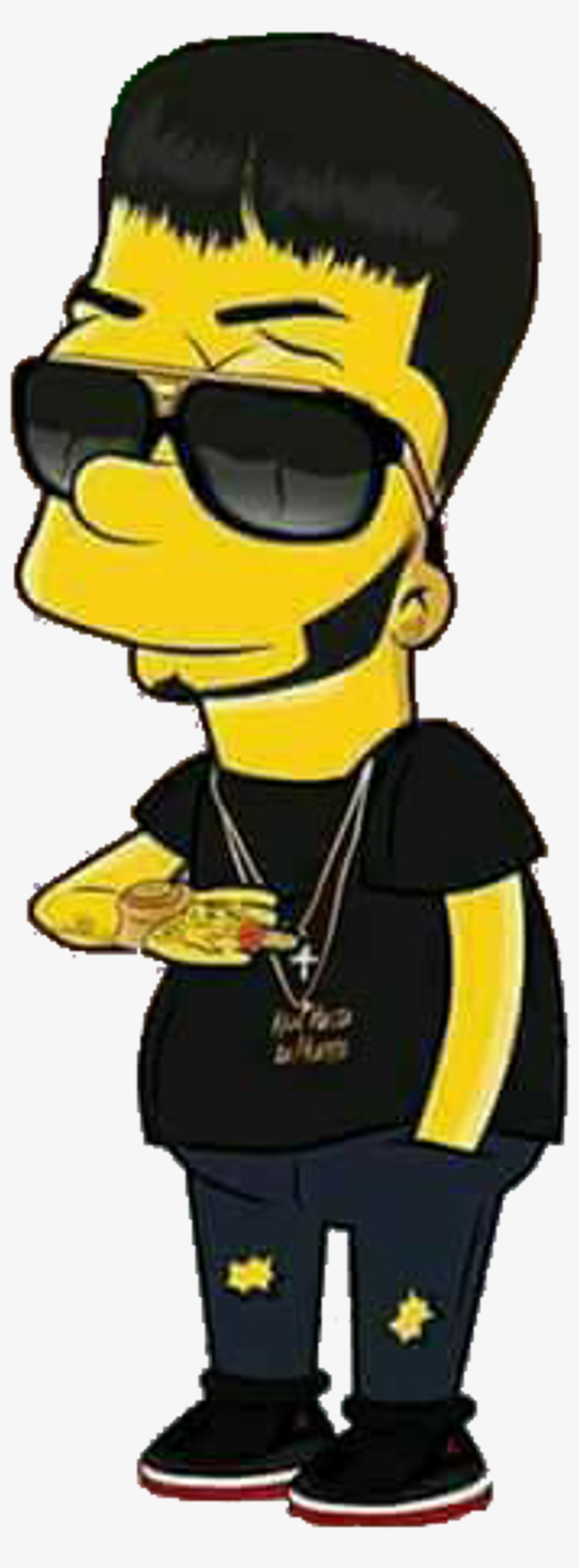 #anuel #bart #simpson #freeanuel #anuel #freeanuel - Bart Simpson Anuel Aa, transparent png download