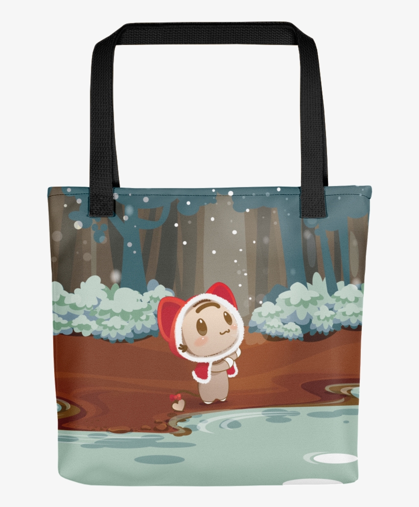 First Snow Tote - Bekyoot Christmas, transparent png download