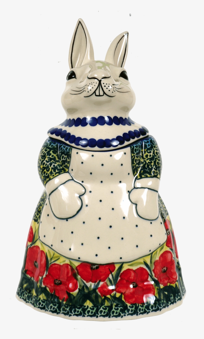 Rabbit Cookie Jar - Figurine, transparent png download