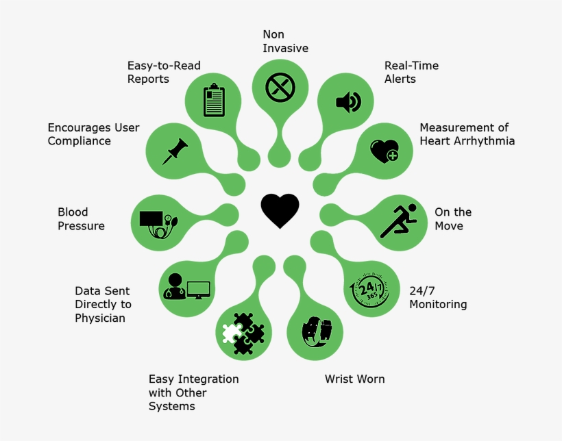 All Capabilities Of The Cardiacsense Watch - Role Of A Teacher Librarian Diagram, transparent png download