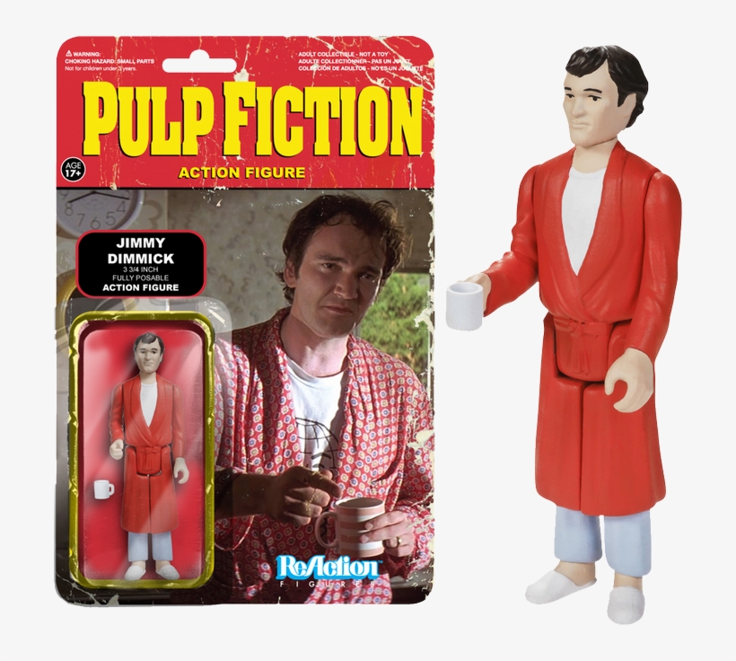 Jimmie Dimmick Reaction Figure - Pulp Fiction Reaction Figures, transparent png download