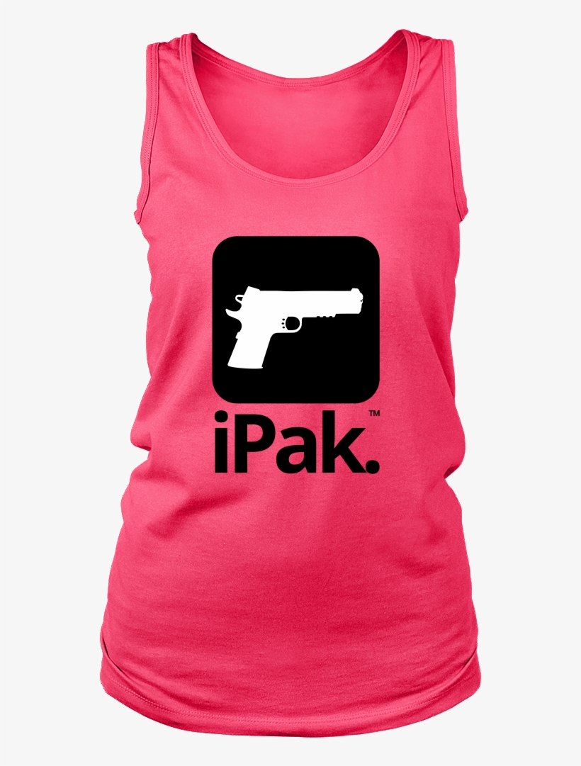 Caliber 45 M1911 District Women's Tank - Shirt, transparent png download