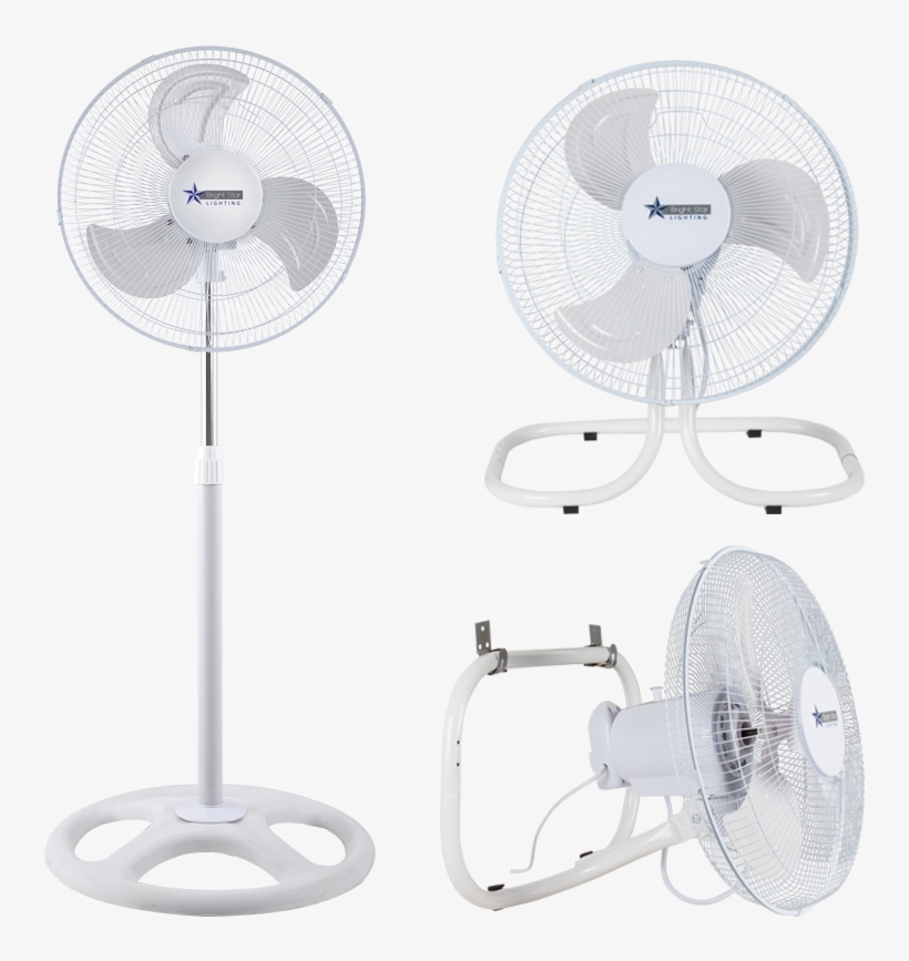 Bright Star Lighting 3 In 1 Fan Fan14/3 - Mechanical Fan, transparent png download