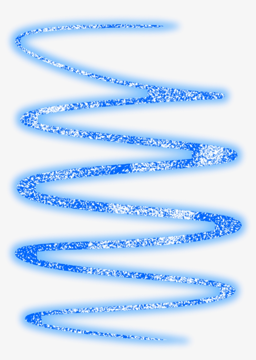 #neon #line #spiral #lines #spirals #blue #freetoedit - Cobalt Blue, transparent png download