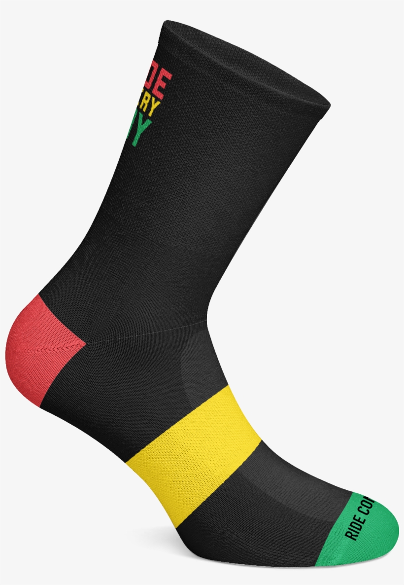 Men's Ride Every Day Socks - Sock, transparent png download
