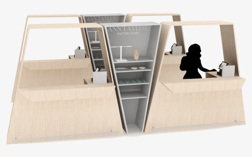 To Create An Ann Taylor Factory Store Cash Wrap And - Architecture, transparent png download