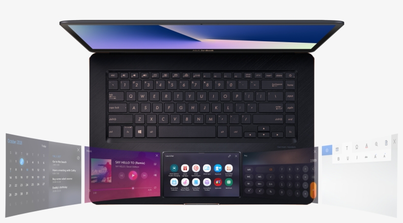Asus Zenbook Pro 15, transparent png download