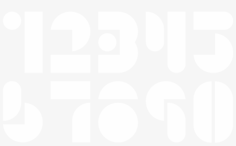 Bespoke Numeral Set - Vr Headset Icon White, transparent png download