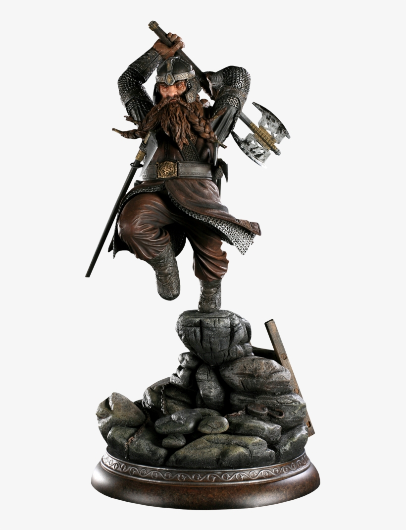 Sideshow Collectibles Gimli Polystone Statue - Lord Of The Rings Gimli Png, transparent png download