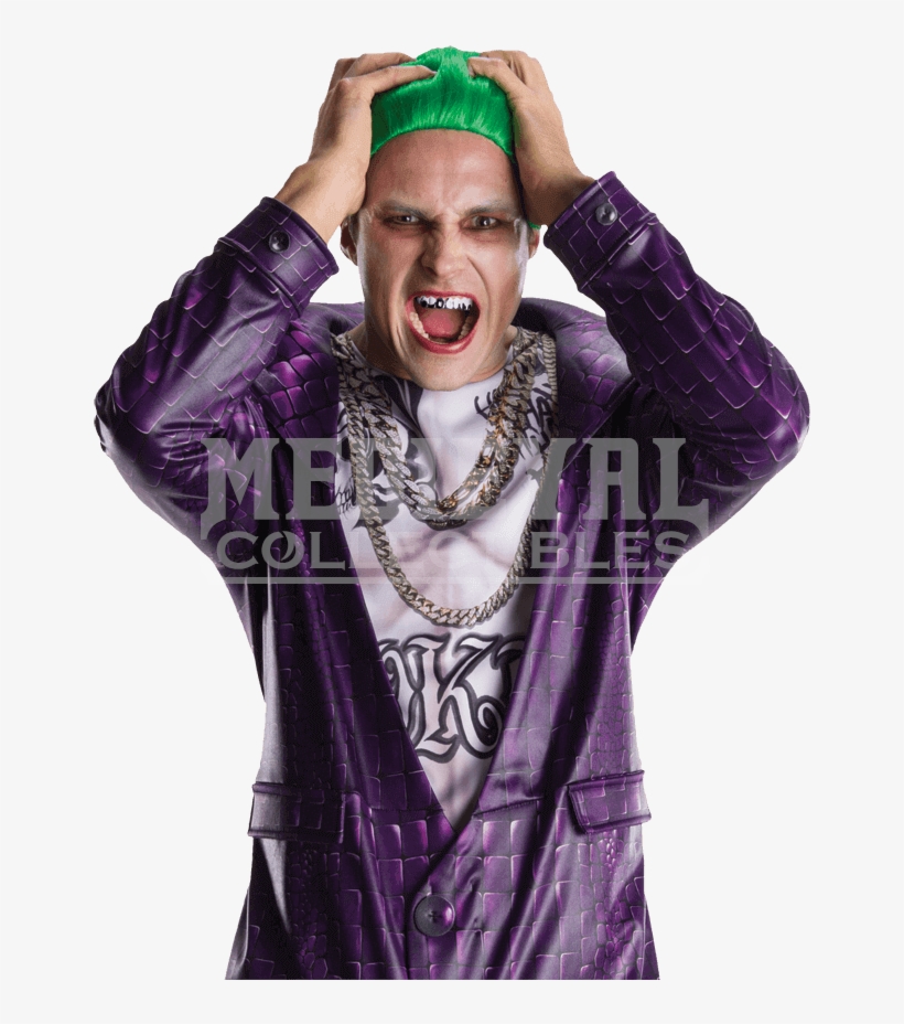 Joker Costume Suicide Squad Spirit Halloween, transparent png download