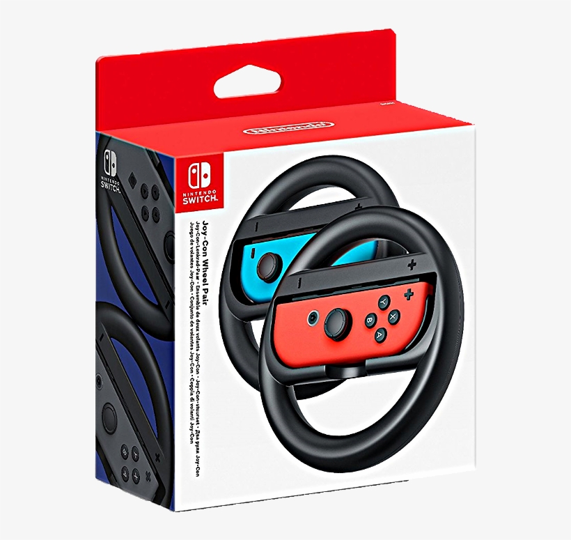 Nintendo Switch Joy Con Wheel Pair, transparent png download