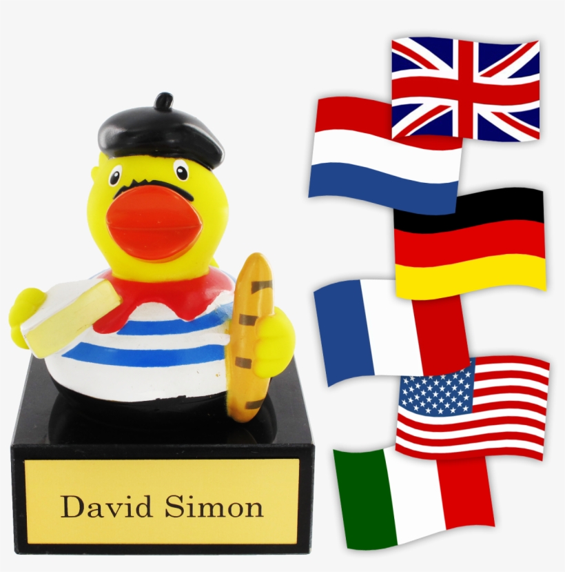 My Country Duck - Flag, transparent png download