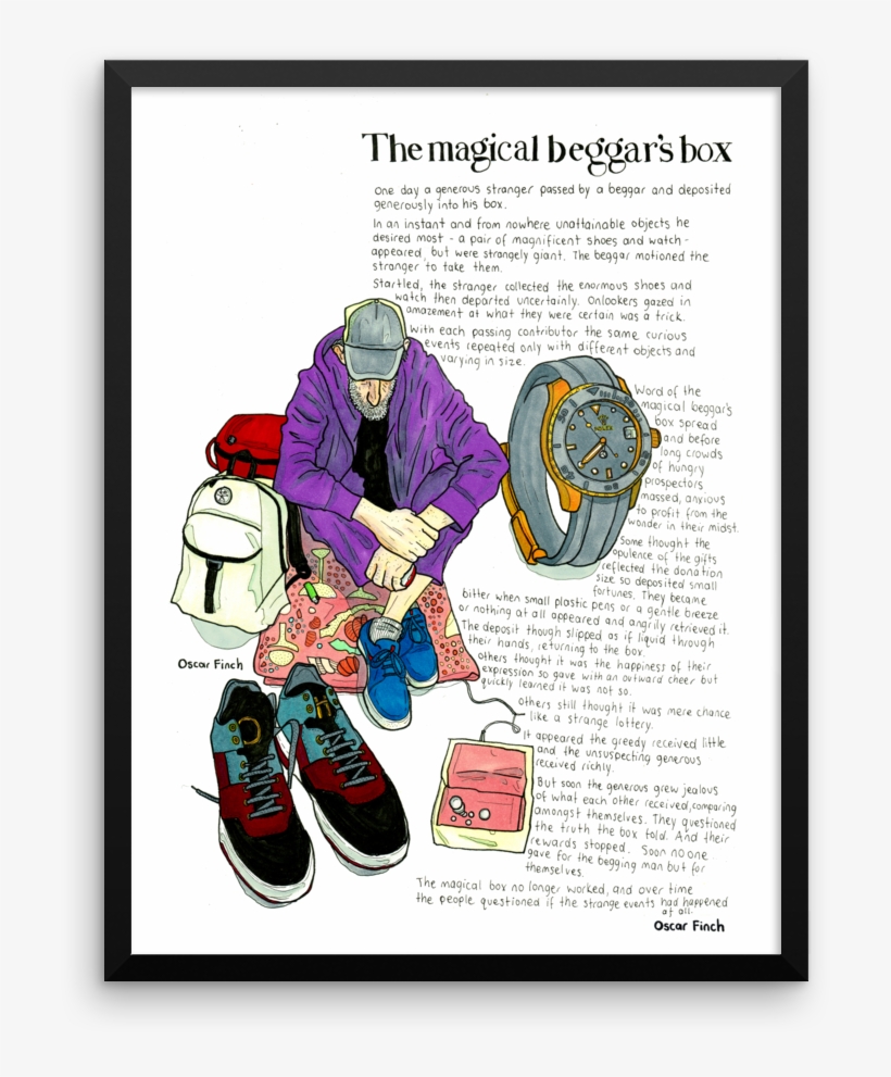 The Magical Beggar's Box - Beggar's Box, transparent png download
