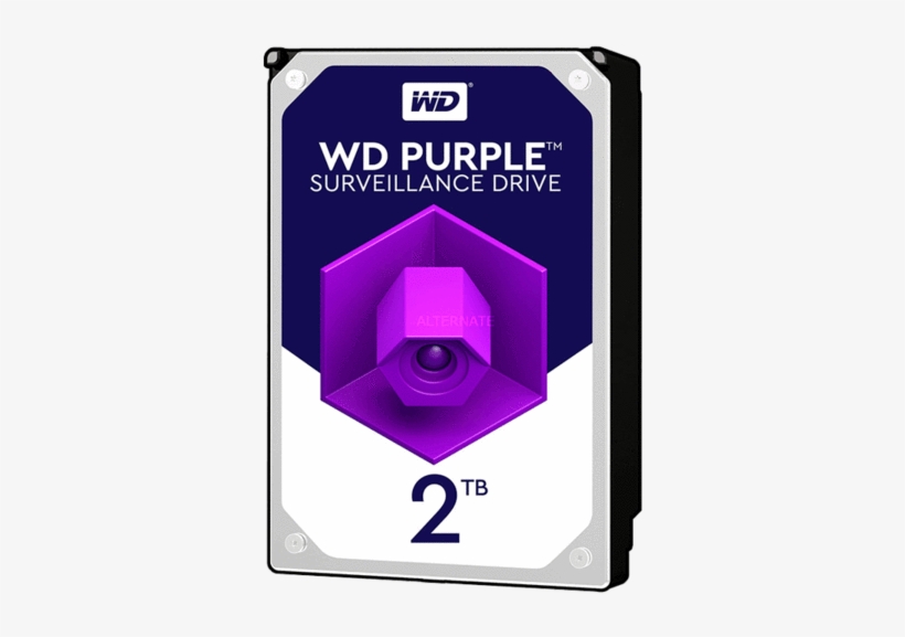 Hdd Western Digital™ 2 Tbytes Purple - Hard Disk Wd Purple 8tb, transparent png download