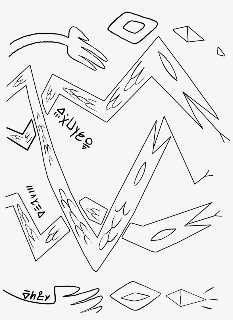 Spellbook-18 - Line Art, transparent png download