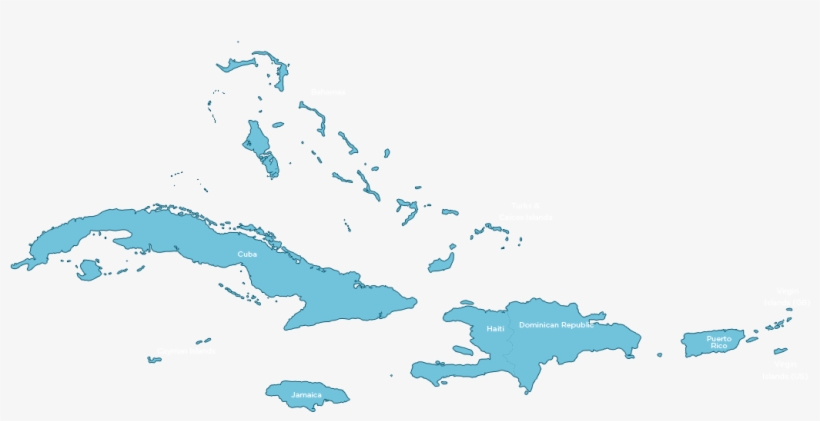 Skyteam Puerto Rico - West Indies On Globe, transparent png download