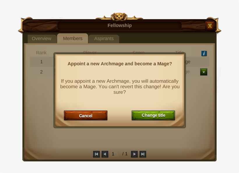16change Titles1 Archmage - Portable Network Graphics, transparent png download