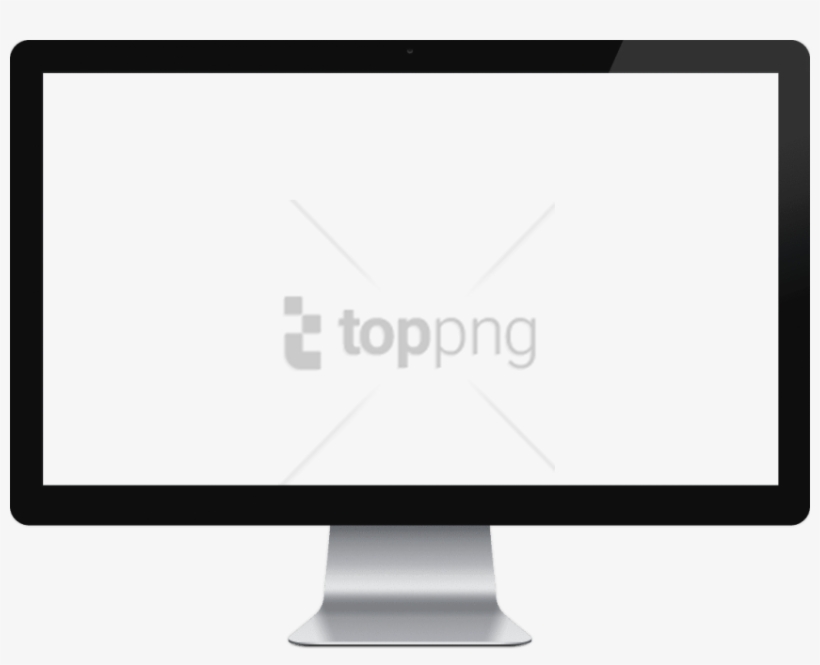 Free Png Laptop Monitor Png Png Image With Transparent - Computer Monitor Stencil, transparent png download