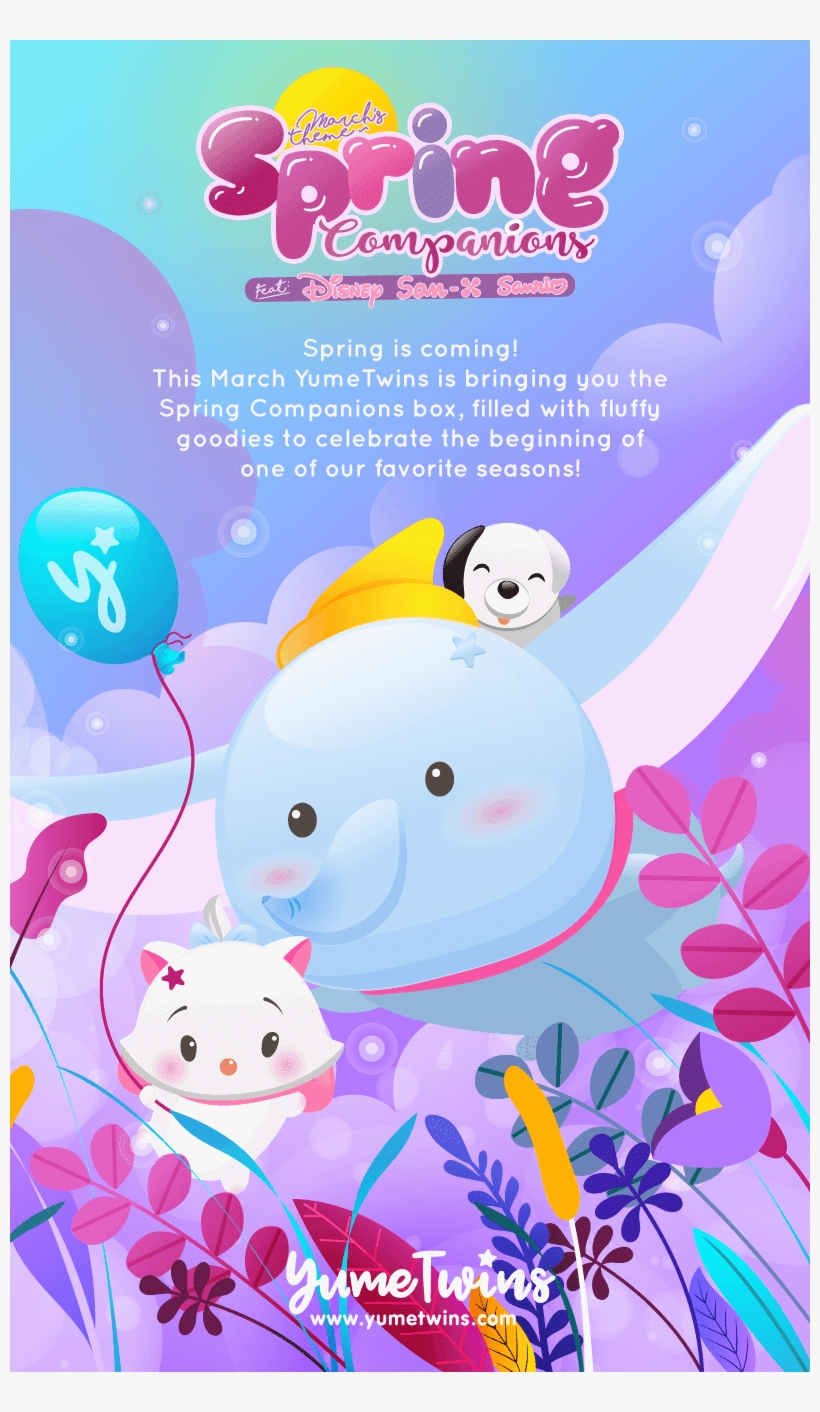 Yumetwins Spoiler March - Cartoon, transparent png download