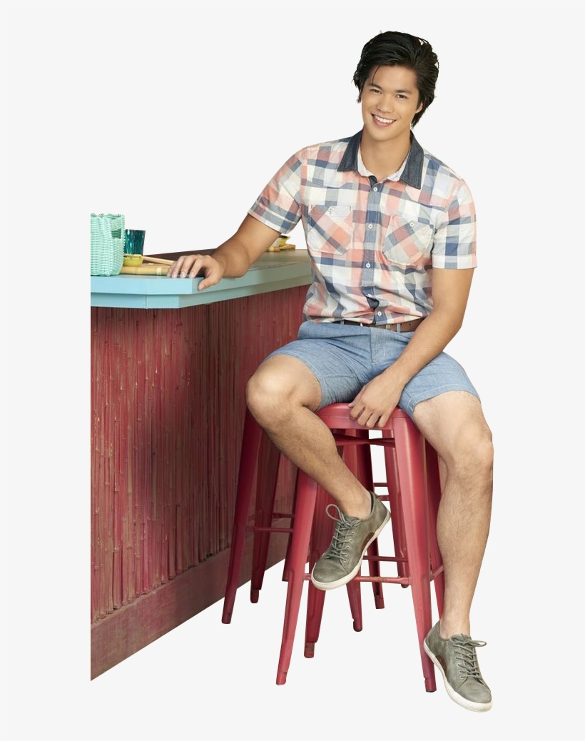Ross Butler - Sitting, transparent png download