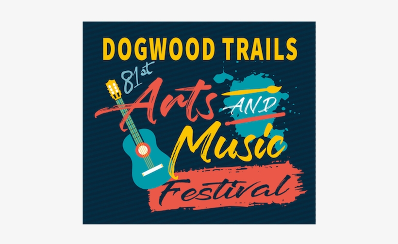 Dogwood Trails Arts And Music Festival - Poster, transparent png download