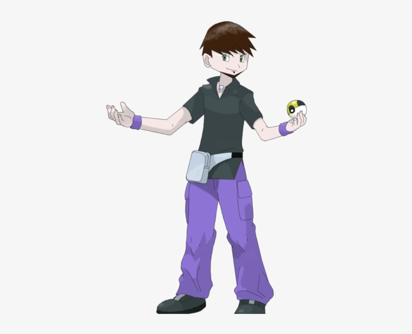When I Saw That Pb & Jeff Started A Pokémon Firered - Gary Oak Pokemon, transparent png download