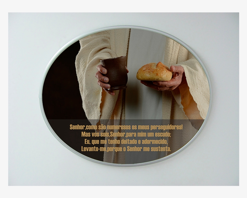 Altar Molduras 1 Redonda - Bread, transparent png download