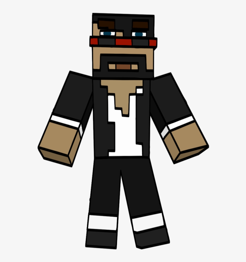 Minecraft Captainsparklez Skin - Minecraft Skin Logo Transparent, transparent png download