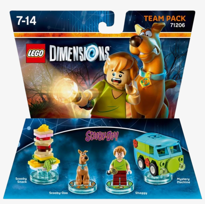 Lego Dimensions Scooby Doo 71206, transparent png download