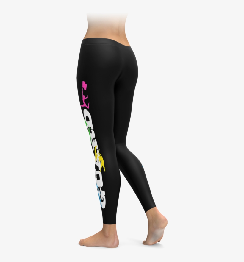 Color Guard Leggings - Checker Stripe Leggings, transparent png download