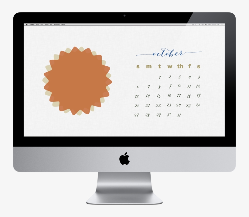 October Wallpapers - Social Networking Sites Ui, transparent png download