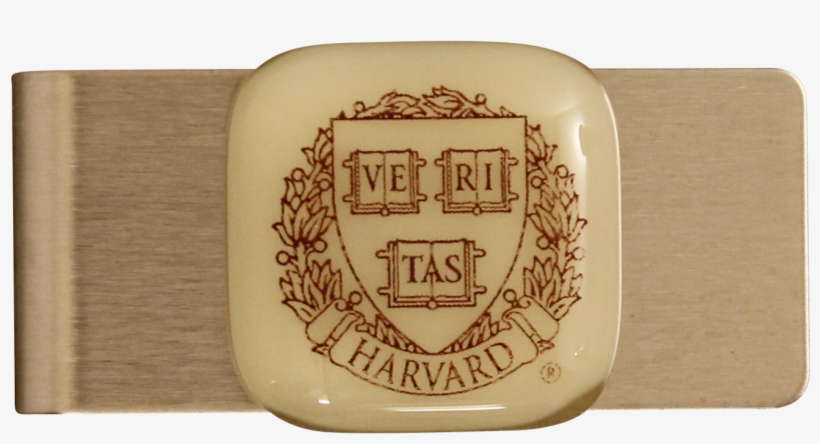 Harvard University Seal Glass Emblem Money Clip - Harvard University, transparent png download